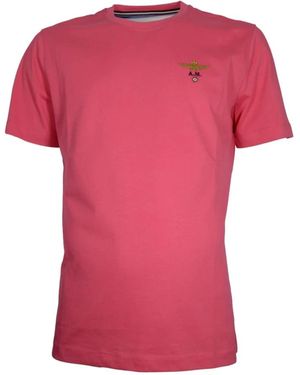 Aeronautica Militare T-Shirts - Pink