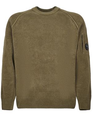 C.P. Company Round-Neck Knitwear - Verde