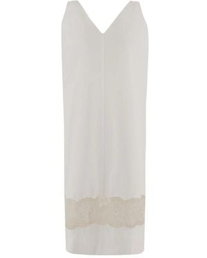 Carven Midi Dresses - Blanco