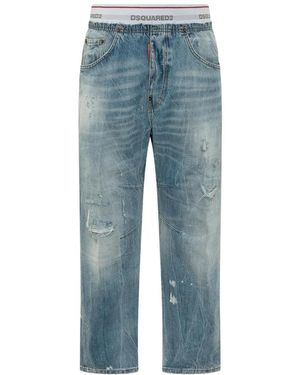 DSquared² Straight Jeans - Blue