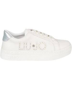 Liu Jo Schoenen ,Wit ,Leer Sneakers