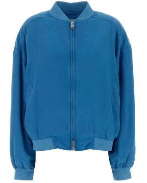 Versace Bomber Jackets - Blue