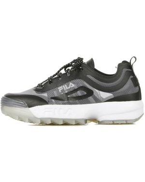 Fila Schwarze Laufschuhe Niedrig