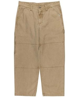 Element Straight Trousers - Natural