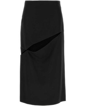 Jil Sander Midi Skirts - Black