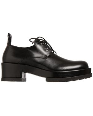 SAPIO Leder derby schuhe - Schwarz