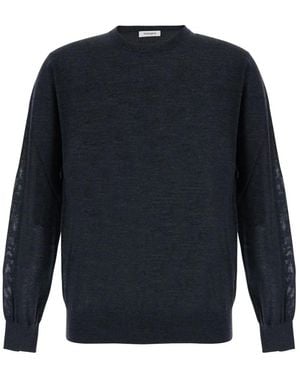 Kangra Round-Neck Knitwear - Blu