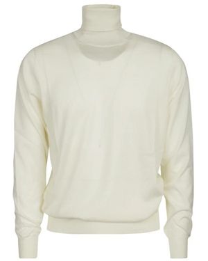 FILIPPO DE LAURENTIIS Turtlenecks - White