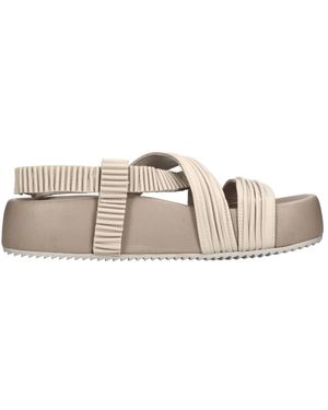 Patrizia Bonfanti Flat Sandals - Naturel