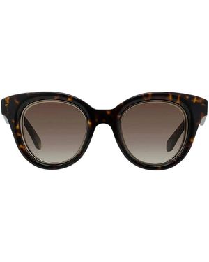 Loewe Accessoires ,Bruin ,Anagram Cat Eye Zonnebril