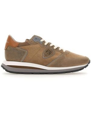 Philippe Model Tropez Haute Sneakers - Grijs