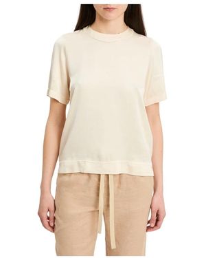 Kaos Rundhalsausschnitt T-Shirt - Natur