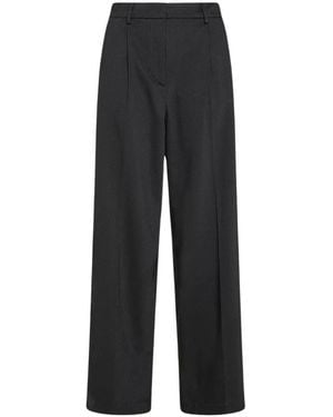 Forte Forte Straight Trousers - Nero
