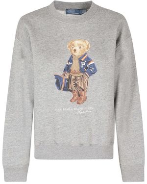 Polo Ralph Lauren Gebreide Sweater - Grijs