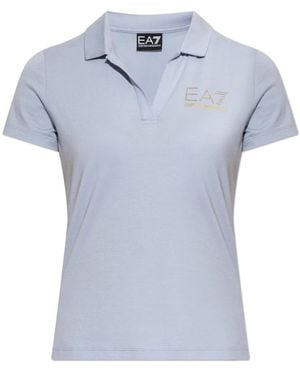 EA7 Polo Shirts - Blue