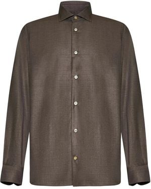 Franzese Collection Casual Shirts - Marrone