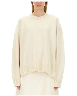 Jil Sander Round-Neck Knitwear - Neutro