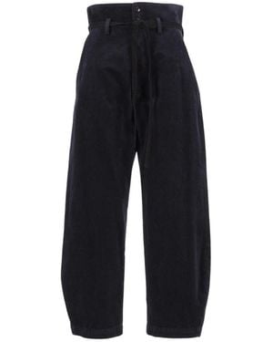 Barena Wide Trousers - Blu