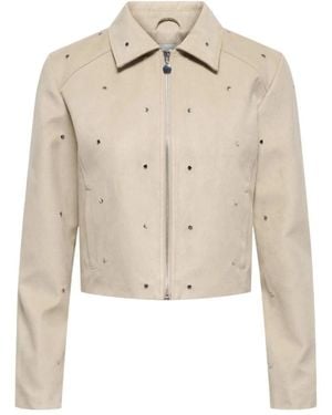 Jacqueline De Yong Light Jackets - Neutro