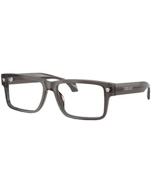 Versace Rechthoekige Bril - Metallic