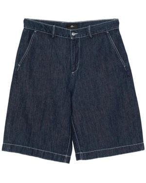 7 For All Mankind Denim Shorts - Blue