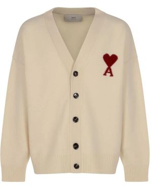 Ami Paris Cardigans - Neutro
