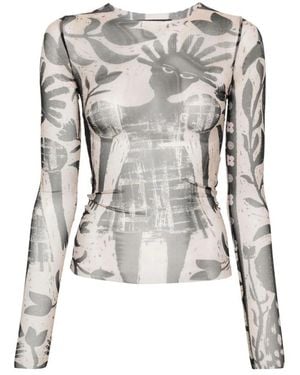BOTTER Long Sleeve T-Shirts - Grey