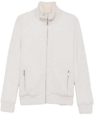 Barba Napoli Zip-Throughs - White