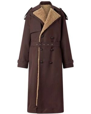 Roberto Cavalli Trench Coats - Marrón