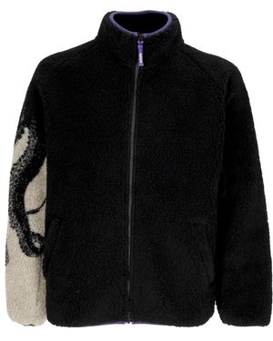 Octopus Faux Fur & Shearling Jackets - Nero