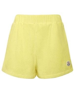 Moncler Short Shorts - Yellow