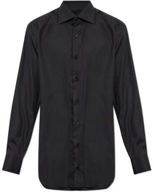 Brioni Formal Shirts - Blu