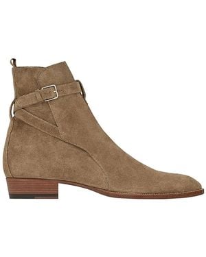Saint Laurent Wyatt 30 Jodhpur Stiefel - Braun