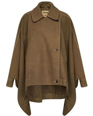 Uma Wang Uw6030 Cape - Grün