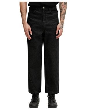 Adererror Straight Jeans - Negro