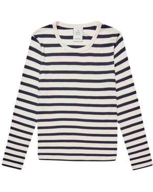 Munthe Long Sleeve T-Shirts - Blue