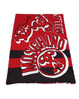 Moschino Winter Scarves - Rojo