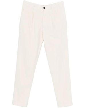 Incotex Straight Trousers - Wit