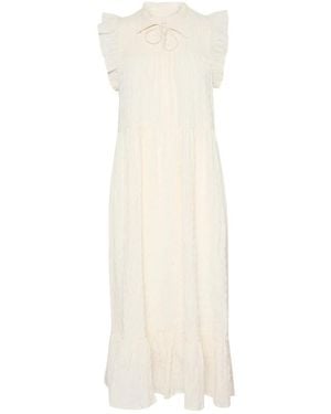 Part Two Midi Dresses - Natural