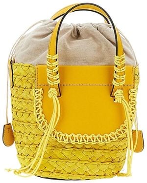 CUBA LAB Habanera Bucket Bag - Gelb