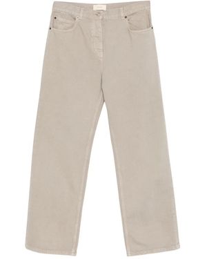 The Row Rechte Jeans - Grijs