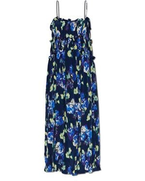 Ulla Johnson Kleedjes ,Blauw ,Kleedjes