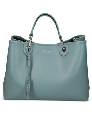 Emporio Armani Tote Bags - Blue