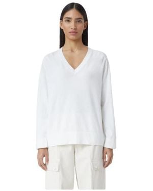 Closed V-Neck Knitwear - Bianco