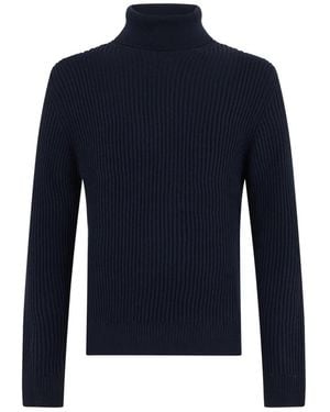 Slowear Turtlenecks - Blue