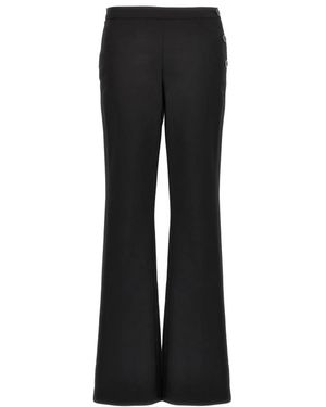 Courreges Wide Trousers - Black