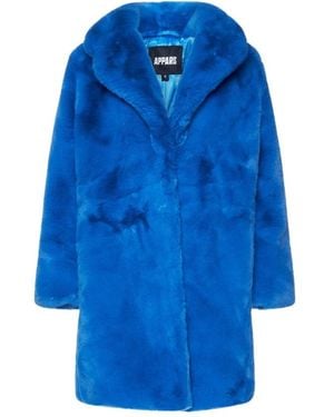Apparis Single-Breasted Coats - Blu