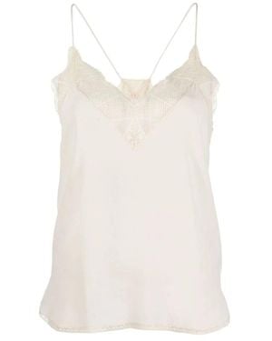 Zadig & Voltaire Tops > sleeveless tops - Blanc