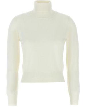 Antonino Valenti Enriette Merino-Woll-Rollkragenpullover - Weiß