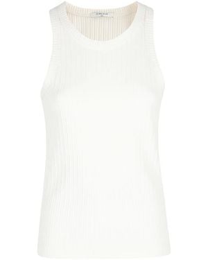 Circolo 1901 Sleeveless Tops - White